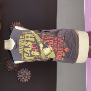 Zion Roots Johnny Cash sleeveless T